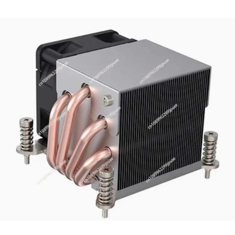 2U Active CPU Heatsink 4 Heat Pipes 6025 4PIN PWM Fan Compatible AMD AM4 AM5 Ryzen Server Cooler