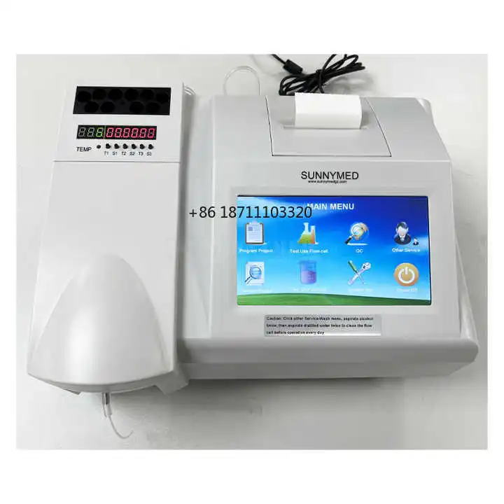 SY-B032 Medical Equipment Top Quality Blood Coagulation Analyzer multifunctional semi auto coagulation analyzer