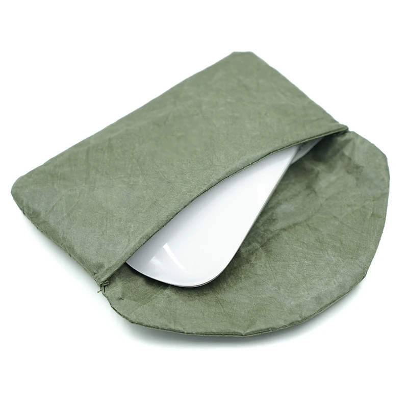 MIni Tyvek Paper Pouch caricabatterie borse portaoggetti custodia per accessori Mouse Data Line Kit di alimentazione borsa portamonete