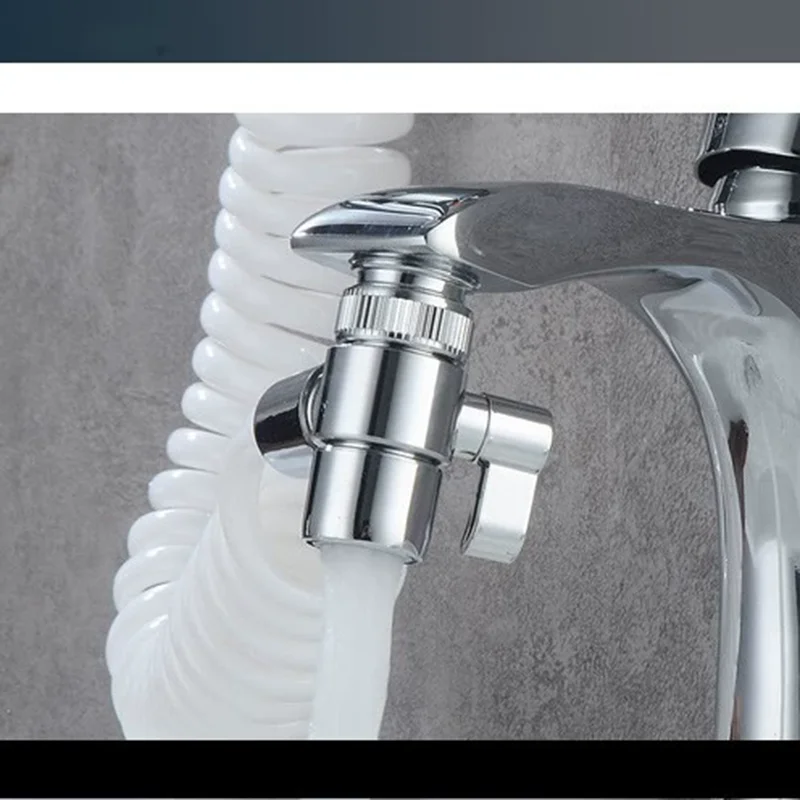 Séparateur de robinet universel pour cuisine, salle de bains, Valve de dérivation, connecteur de robinet d'eau avec adaptateur de commutateur facile