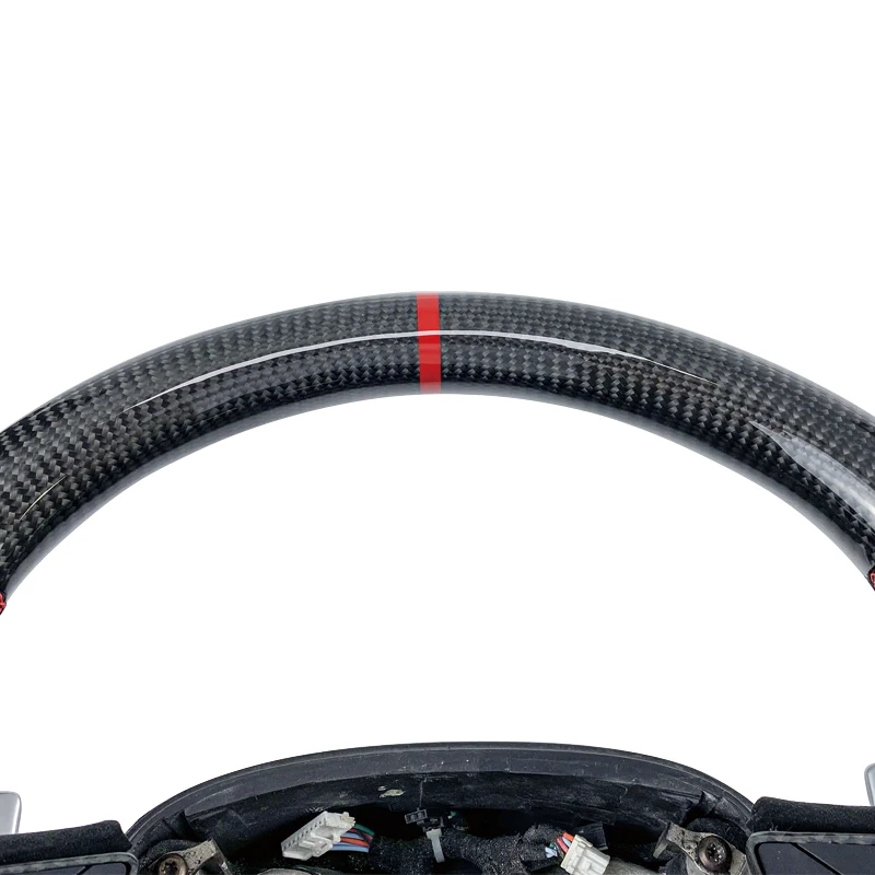 100% Real Carbon Fiber Steering Wheel For Jeep Cherokee / Compass