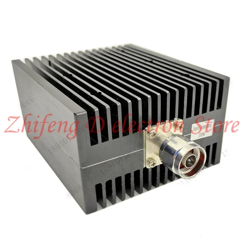 100W attenuator RF N-type coaxial fixed attenuator 3DB 6DB 10DB 15DB 20DB 25DB 30DB DC-3G, impedance: 50ohm