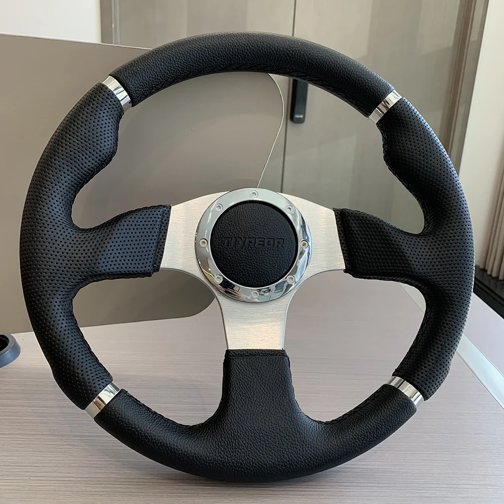 

13 inches 320mm PVC Racing Steering Wheel Car Sports Universal Game Simulator Golf Steering Wheel