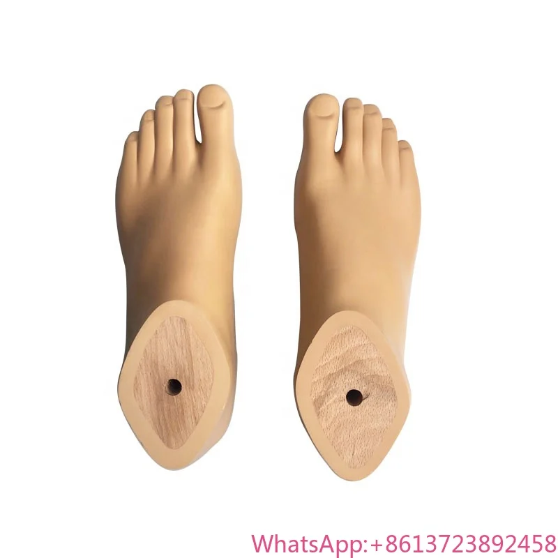 

Prosthetic Manufacturer Supply High Quality Prosthetic Beige Sach Foot Polyurethane for the Disabled