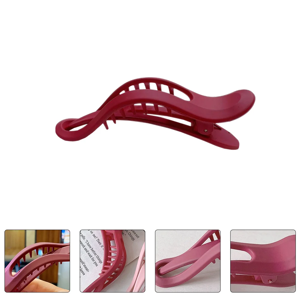 

Hair Clip Female Clamp Barrette Bath Accessory Barrettes Home Shower Resin for Bathing Bride Pin