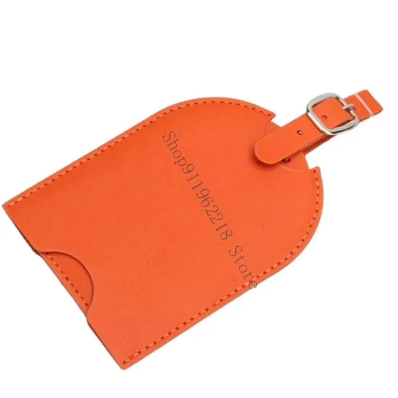 

PU Leather Push Pull Luggage Labels Adventure Luggage Labels for Adventurers and Business Seeking Privacy 066F