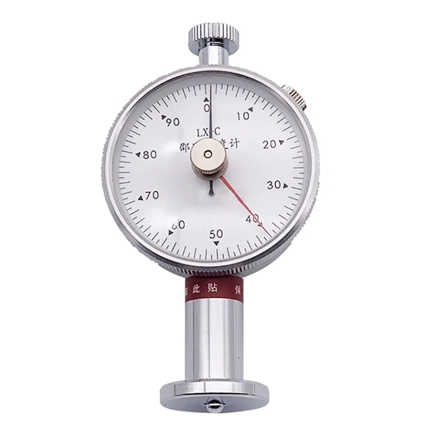 Type-A/B/C Double Needles Shore Hardness Tester Durometer Suitable for 0.1-2.5mm Rubber Sponge Plastic Meterial Hardness Tester
