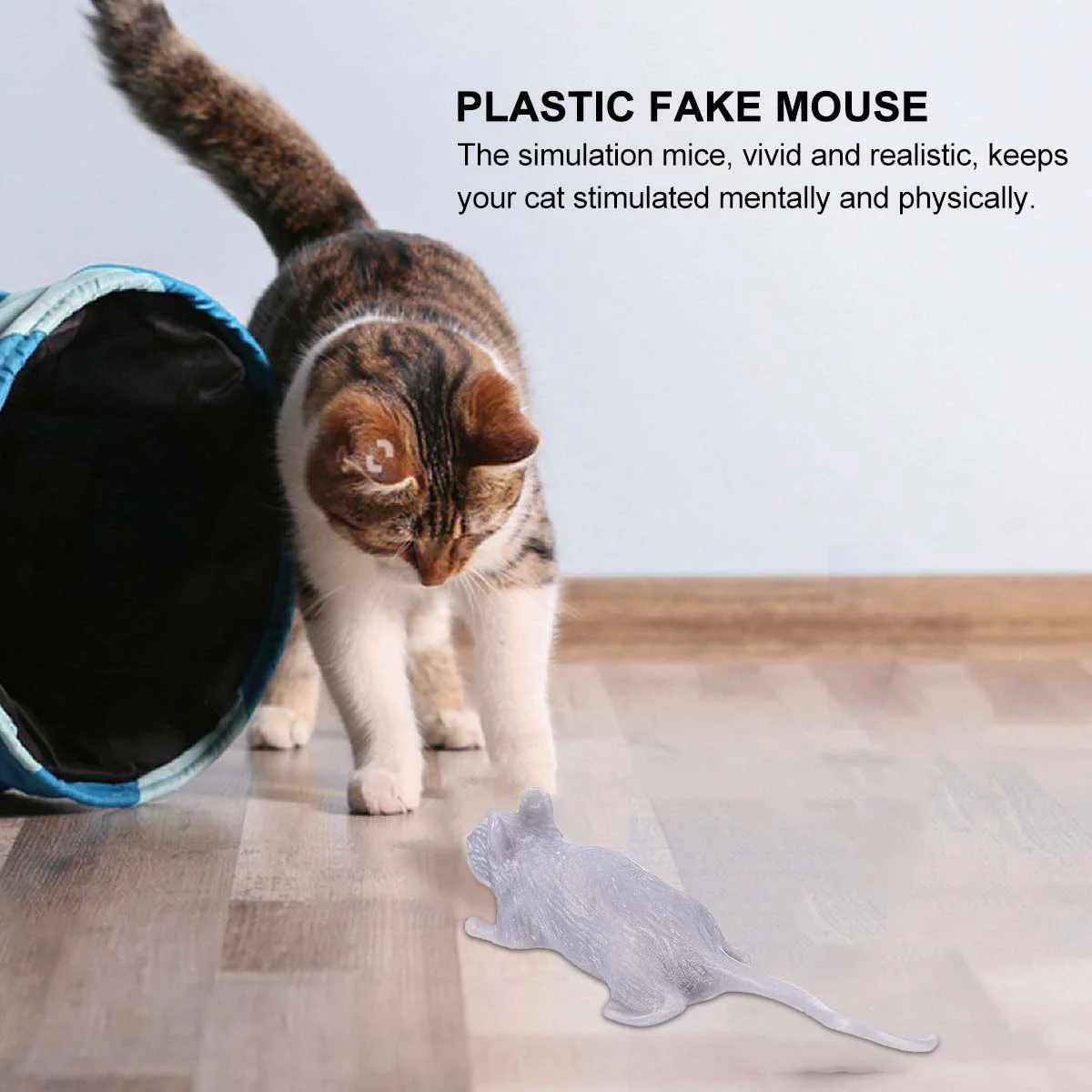 10pcs Plastic Fake Mouse Creative Prank Toys Funny Halloween Simulation Mouse Tricky Toy Simulation Mouse Dcoer