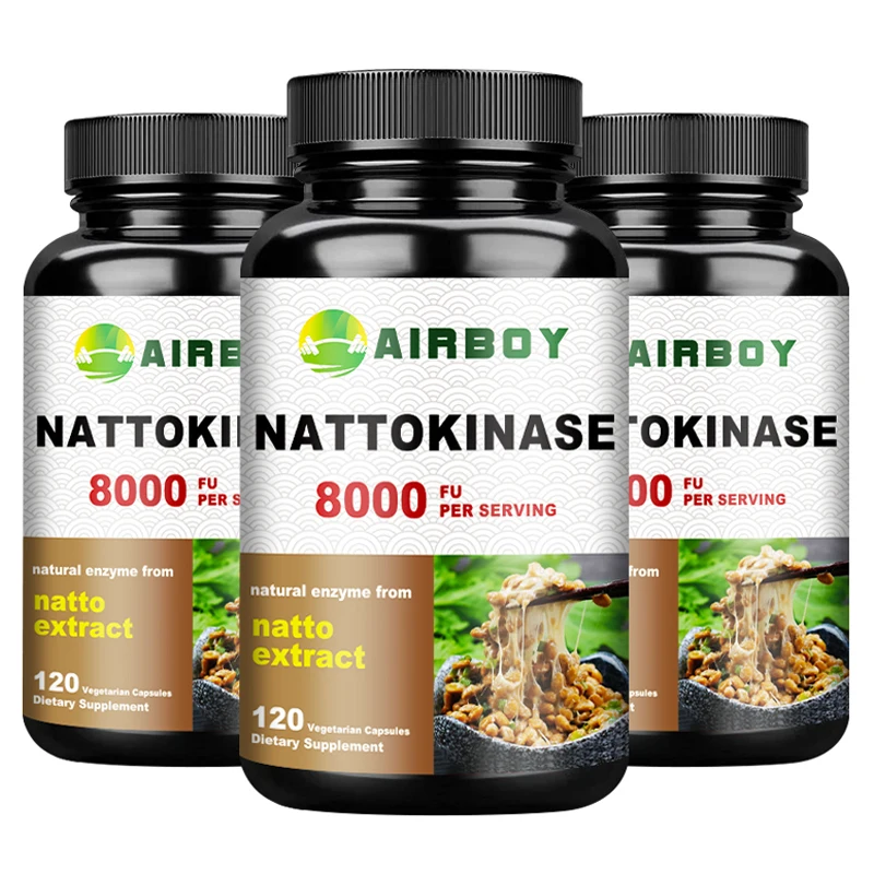 Nattokinase - Supports Heart and Blood Vessel Health and Promotes Blood Circulation