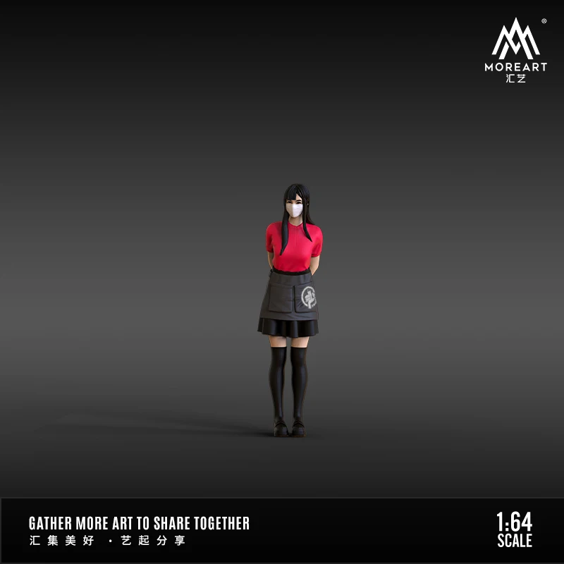 Mais arte 1:64 conjunto de bonecos de ação simulando modelo de decoração de resina para exibição, coleção e presente