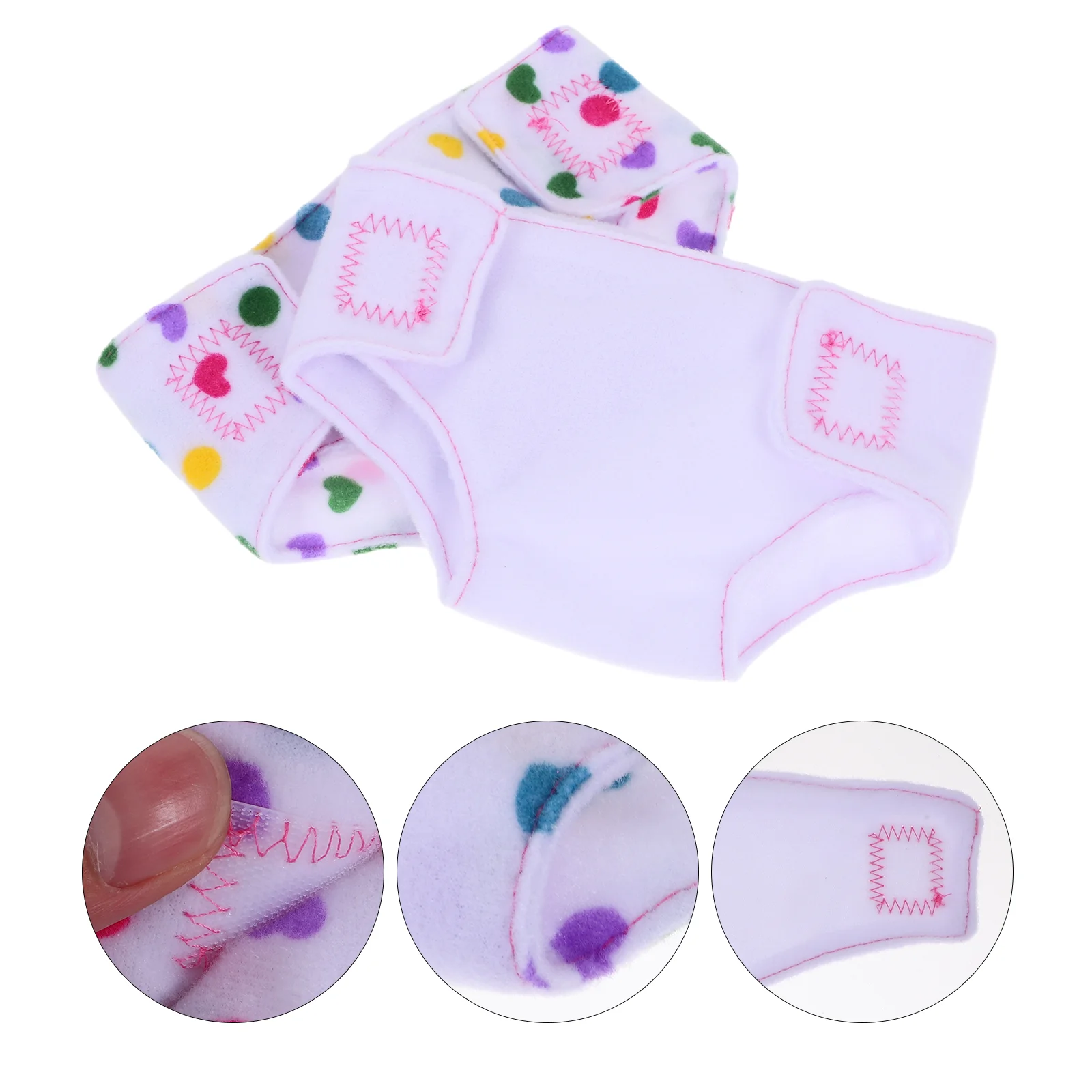 

2 Pcs Newborn Nappies Baby Diapers Toilet Clothes Underwears Adjustable Pants