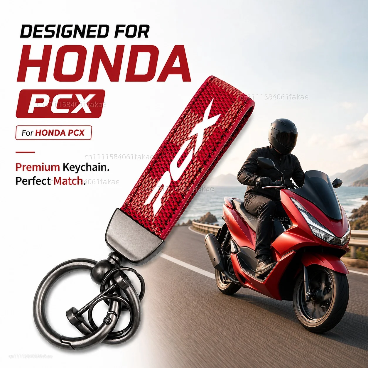 

For HONDA PCX125 PCX150 PCX 125 150 pcx 125 150 Motorcycle Keychain Custom Logo Gift for Rider Men Women