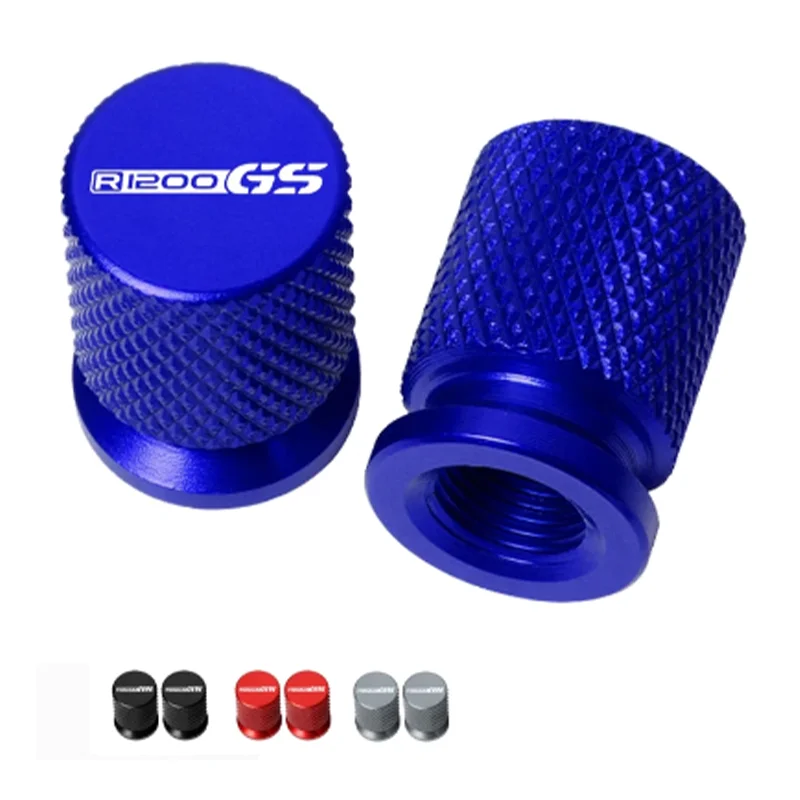 Motorcycle Tire Valve Air Port Stem Cover Cap Plug CNC Aluminum Accessories For BMW R 1200 GS LC R1200GS R 1200GS ADV Adventure