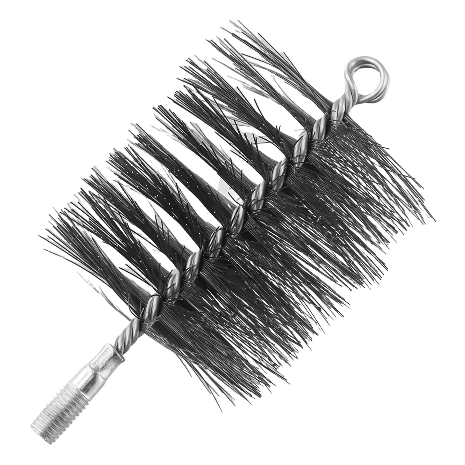 Home Improvement Chimney Brush Cleaning Brush Round Easy Assembly Efficient Cleaning Flue Pipe Rust Steel Wire Fireplace