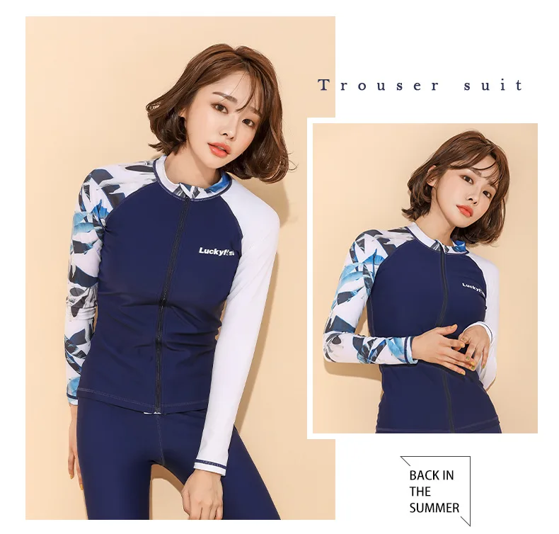 Women Sun Protection Outdoor WaterProof Surfing Beach Board Tops Swim Shirt Long Sleeve UPF50+Bathing Rash Guard Shirt