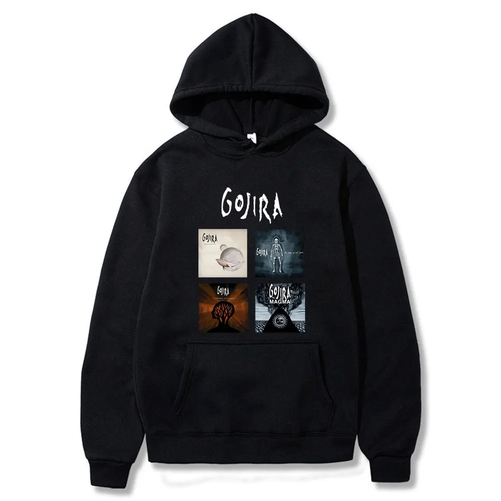 

Rock Metal Band Gojira From Mars To Sirius Hoodie The Way of All Flesh Sweatshirt L'Enfant Sauvage Hoodies Male Magma Tracksuit