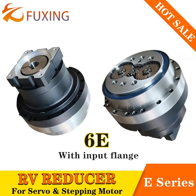 

RV-6E With Flange Gearbox High-precision Cycloidal Pinwheel RV Reducer Semi sealed and Fully sealed 400w Servo Motor Robot Arm