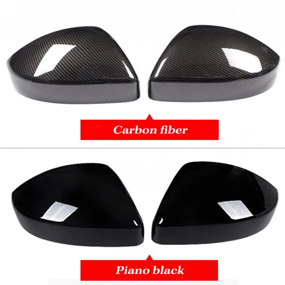 For Land Rover Discovery Sport Range Rover Velar Evoque For Jaguar F-Pace X761 E-PACE Car Rearview Mirror Cover Caps Shell Trim