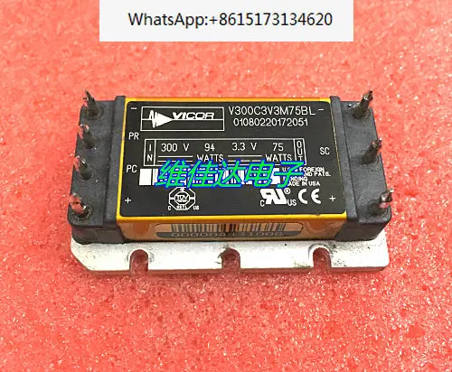 5 pieces V300C3V3M75BL VI-711387B power module 300V to 3.3V 75W spot sales