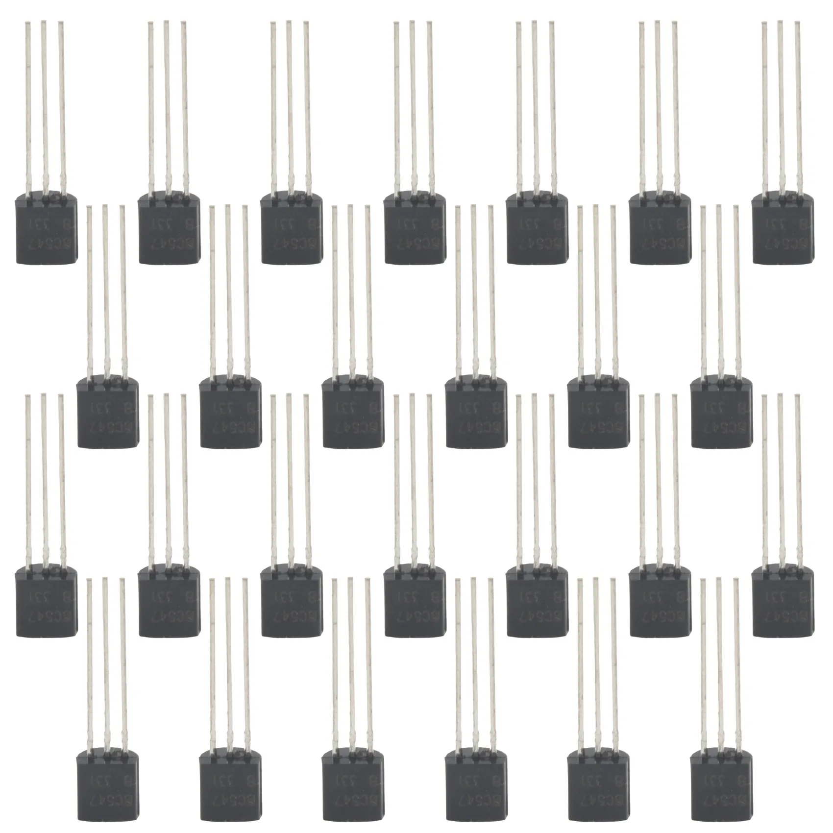 100pcs BC547 TO-92 NPN transistor F