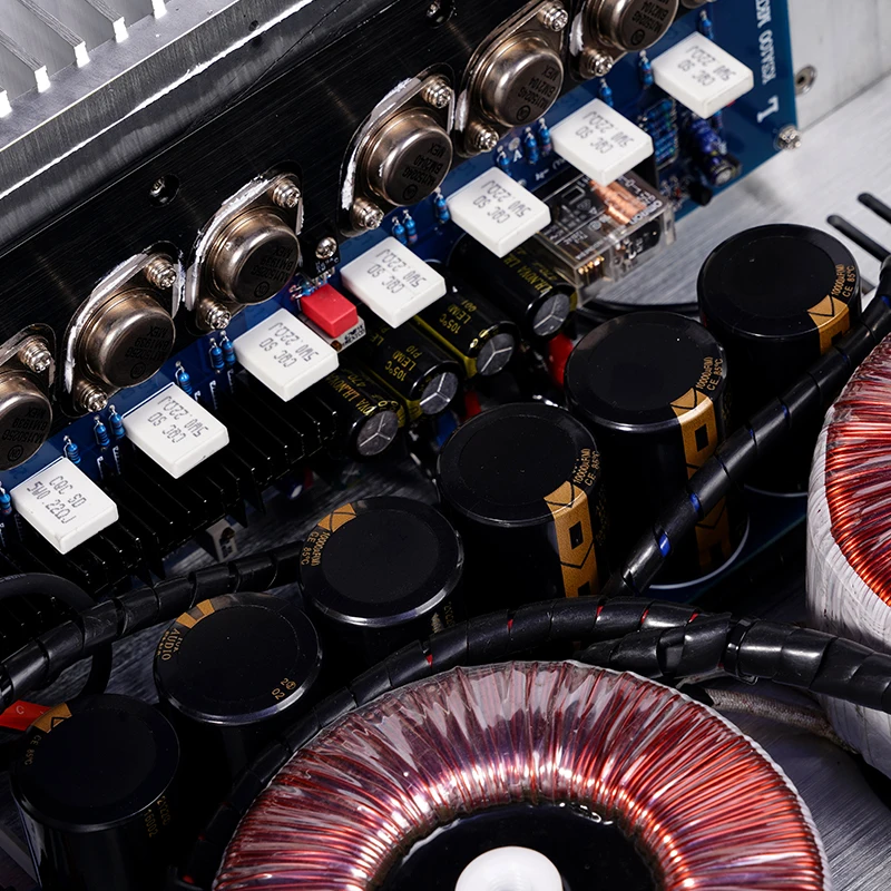 Nowa aktualizacja KSA100 HIFI klasy A 100W + 100W stereo wzmacniacz mocy do użytku domowego o dużej mocy