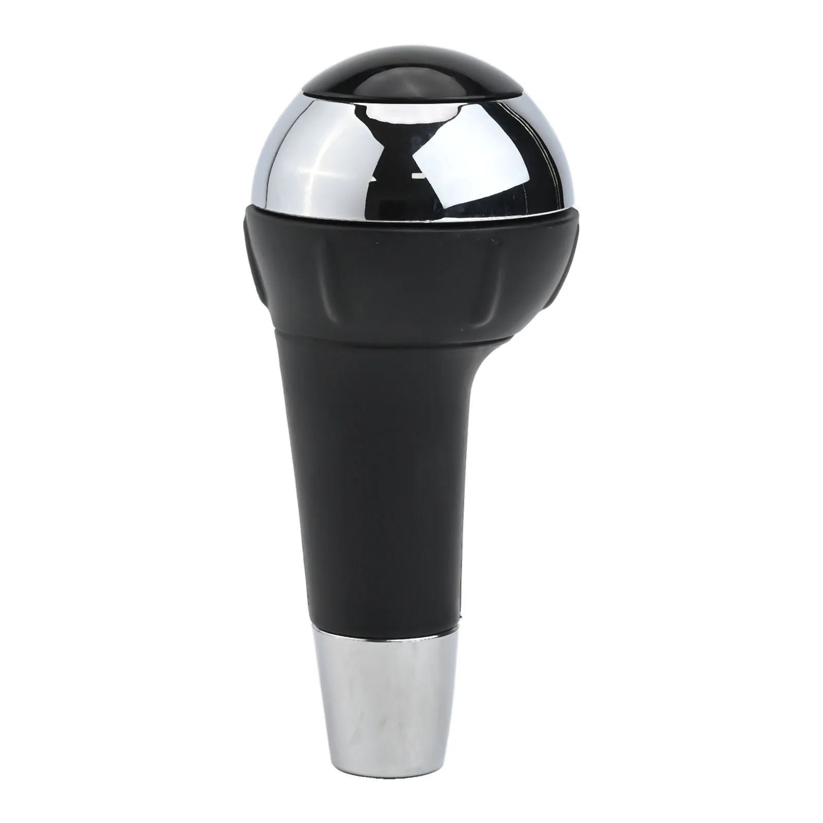 

Chrome Silver Shift Knob Automatic Shift Knob Effortless Gear Changes Improved Gear Functionality Modern Interior Upgrade Black