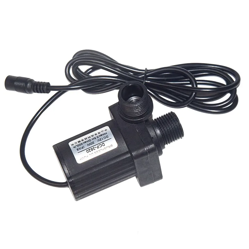 24V brushless DC submersible pump, miniature circulation filtration pump, 12V equipment water circulation pump, high head