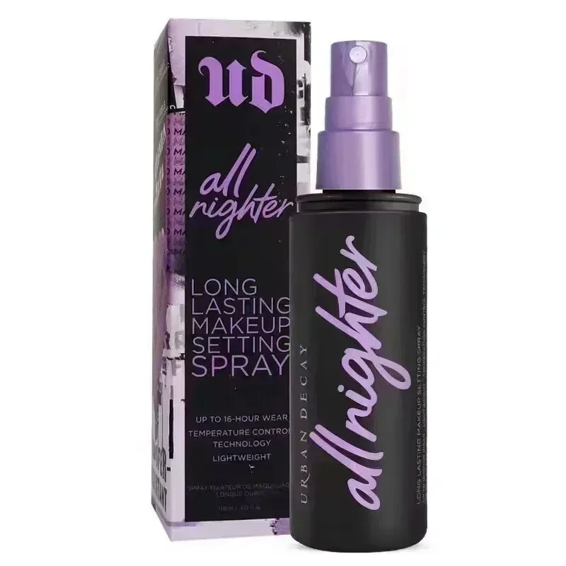 Spray fijador de maquillaje que forma rápidamente una película, maquillaje duradero, control de aceite, versión clásica a prueba de sudor y manchas 118ML