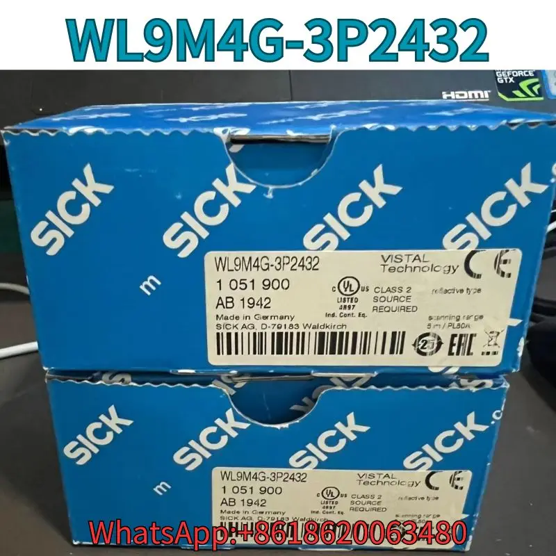 

Brand-new Sensor WL9M4G-3P2432 1051900 Fast Shipping