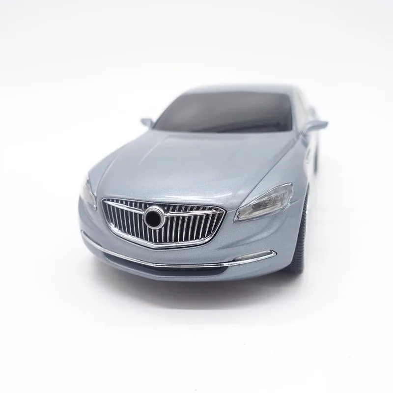 Diecast Alloy 1:18 Scale Buick AVENIR Coupe Alloy Simulation Car Collection Souvenir Model with Bluetooth Audio Function Gift