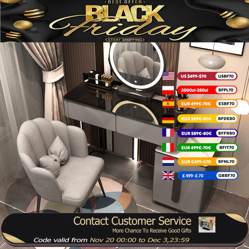 

Большой современный туалетный столик для хранения гостиной, экономия места, ящики, комод для спальни, роскошный комплект мебели для дома Schmink Tisch