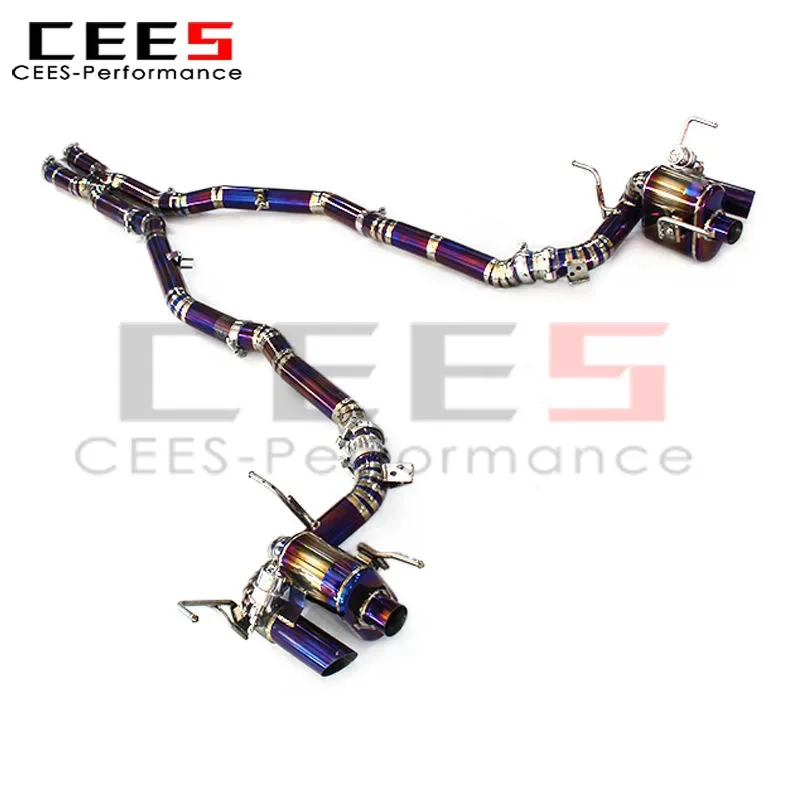 

CEES Vacuum Valve Catback Exhaust Pipes for Ferrari 812 6.5L V12 2017-2021 Escape Performance Exhaust Pipe Muffler with Valve
