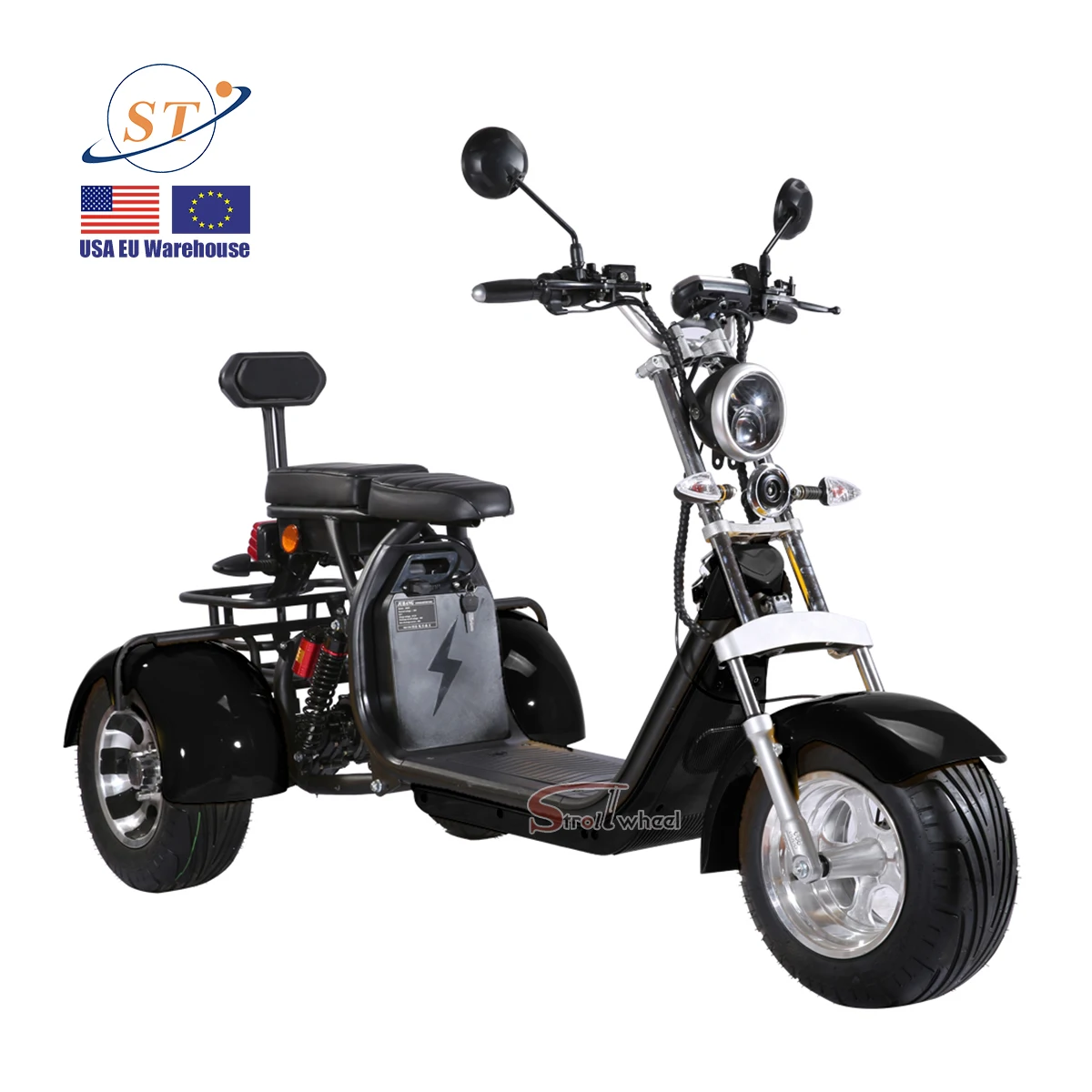 

2000w 3 Wheel Electric Scooter Adult Citycoco Electric Scooter for Sale Electronic Scooter Adult
