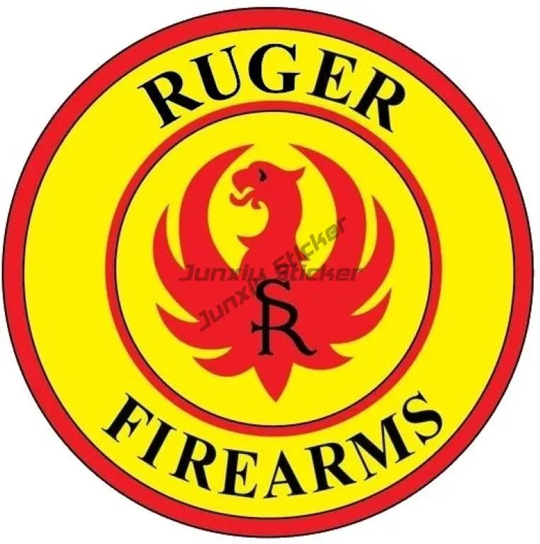 RUGER HELMET  HARD HAT  TOOLBOX  LAPTOP STICKER Car and Accessories Ornaments Jdm Decor Robot Gadgets