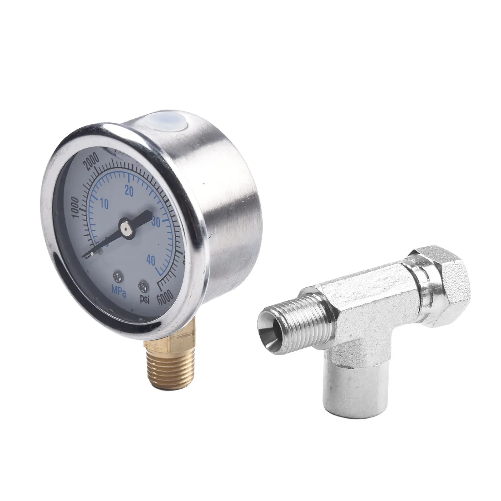 Efficient Pressure Gauge Assembly Designed for Compatibility with Airless Paint Sprayers Including Models 440 and