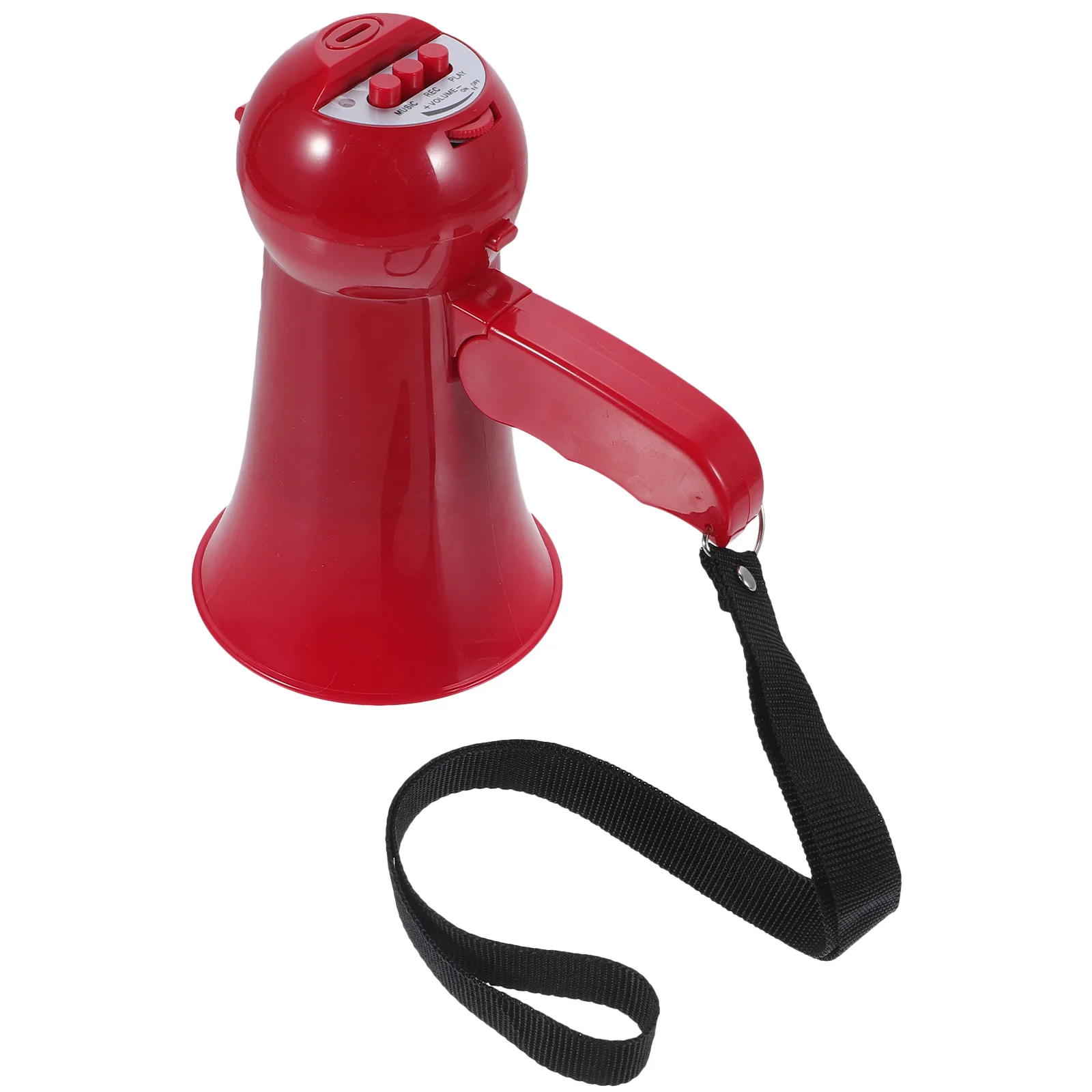 Alto-falante portátil alto-falantes carregáveis 156x14cm megafone esportes fabricante de ruído vermelho pequeno para noivo