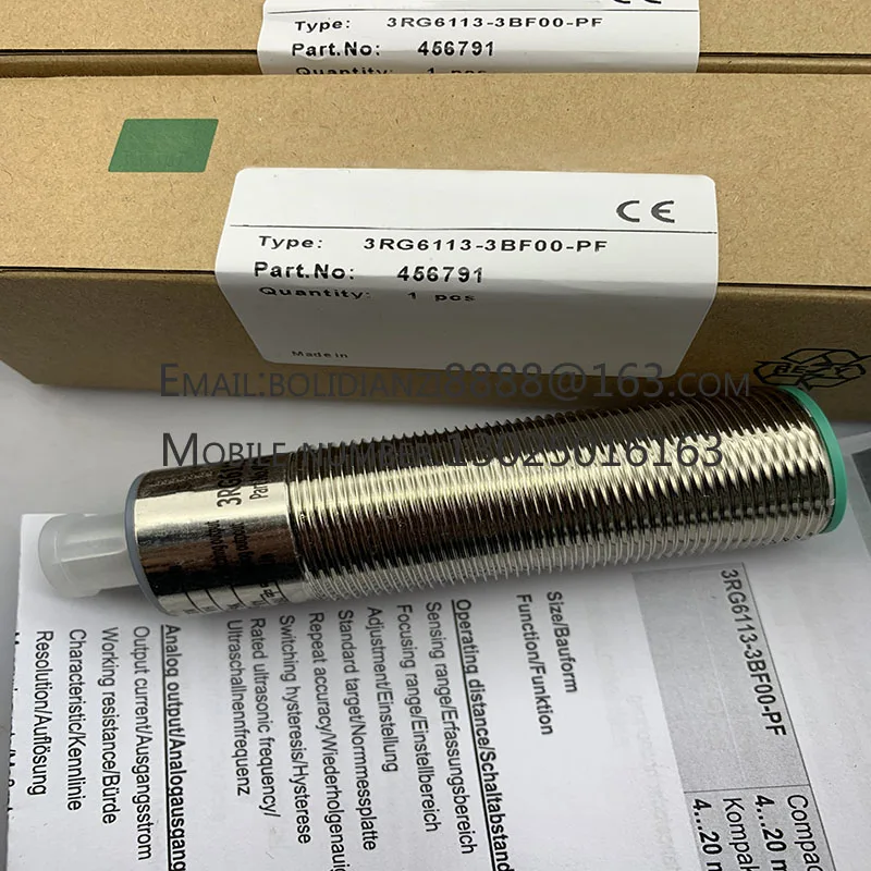 Neuer Ultraschallsensor 3RG6123-3CF00-PF 3RG6124-3GF00-PF