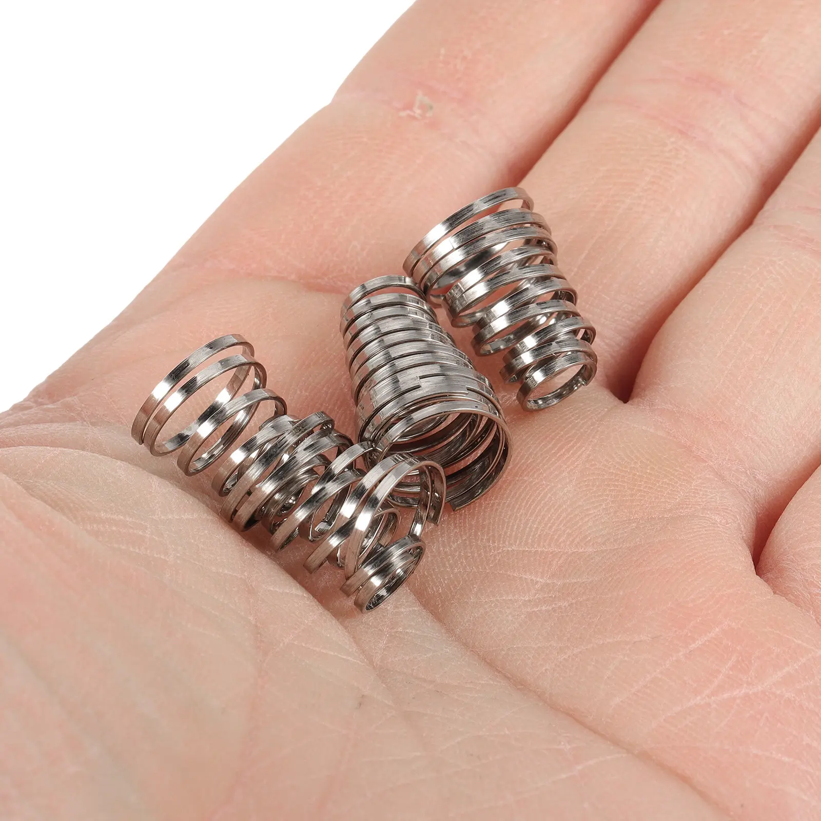 

50Pcs Bike Quick Release Tower Springs Stainless Steel Wheel Skewer Hub Springs Replacement for Road Mountain Cycling Hub
