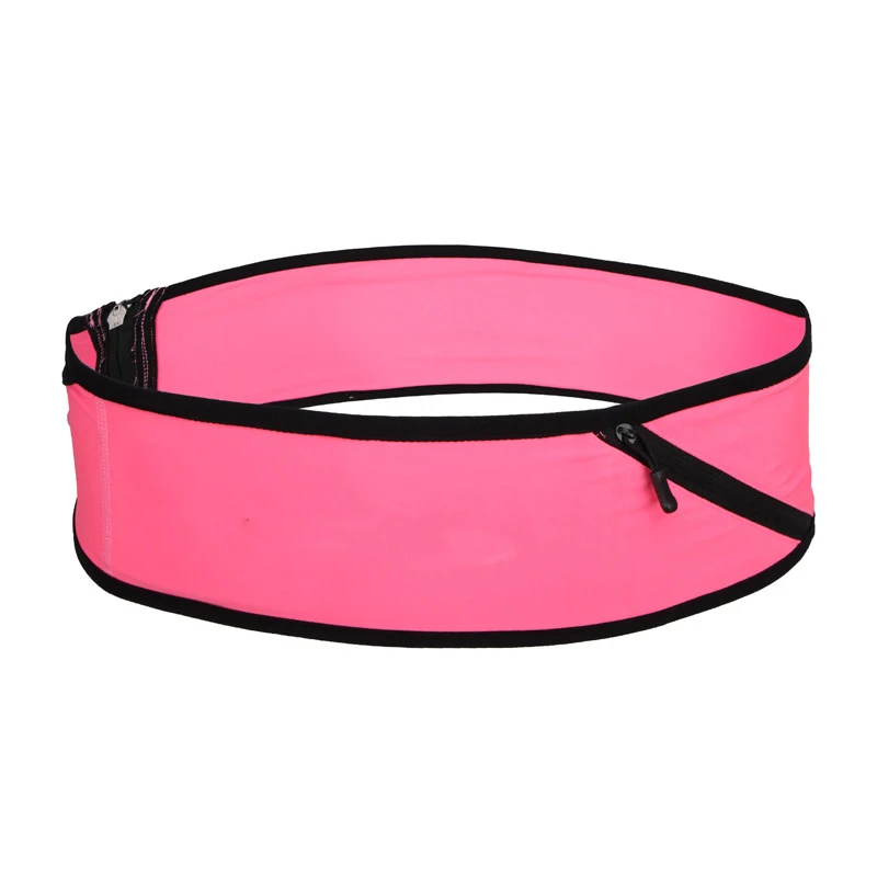 QUESHARK Running Mobile Phone Fanny Pack Men Cycing Close Fit Waist Bag Women Yoga Sports Bag Invisible Anti-theft Outdoor Bag