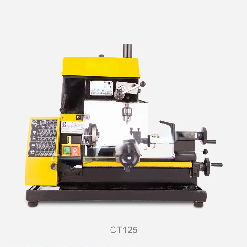 

Multifunction Mini Lathe Drilling And Milling Machine Mini Lathe Tool Teaching Machine 220V Multi-tool Lathe Machine