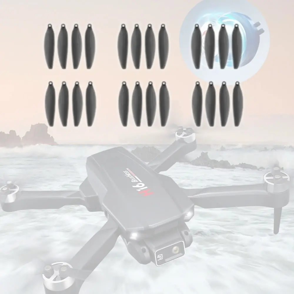8PCS/Set H16 Drone Propeller Props Maple Leaf Part for Mini Drone H16 RC Quadcopter Main Blade Accessory
