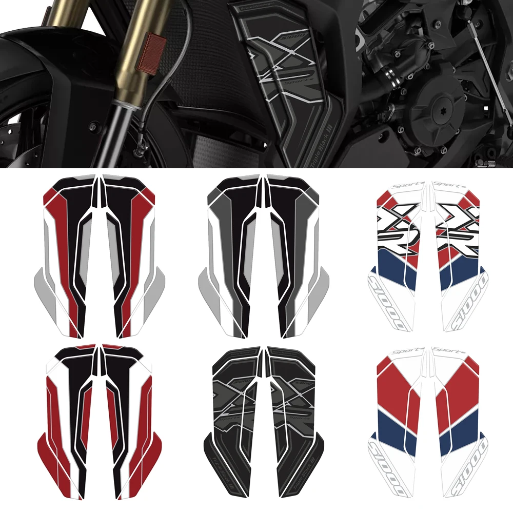 

For BMW S1000XR S 1000 XR 2020 2021 2022 2023 Motorcycle Radiator Rad Guard Protector 3D Gel Paint Protection Sticker Kit