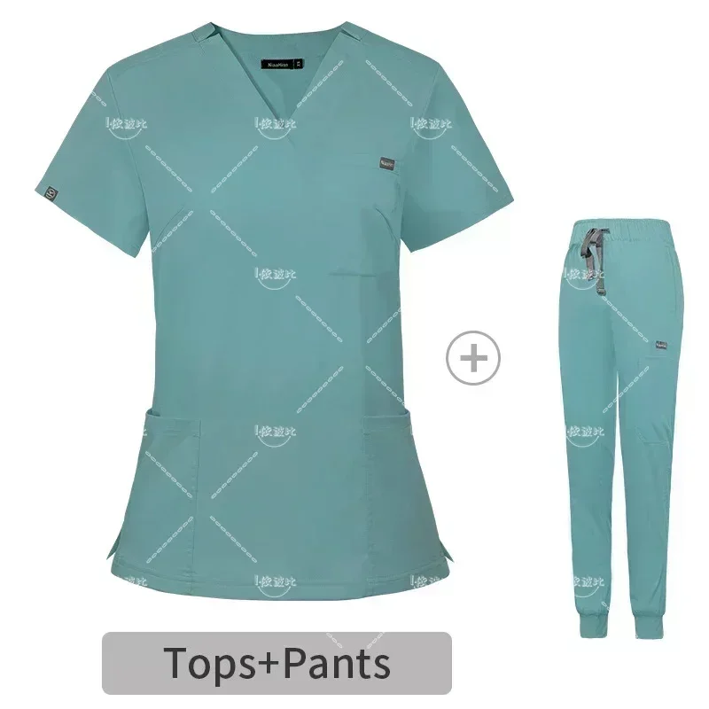 Wholesale Operating Room Medical Uniform Scrubs Hospital Working Scrubs Set Medical Supplies Nurse Dental Surgery Suit Workwear