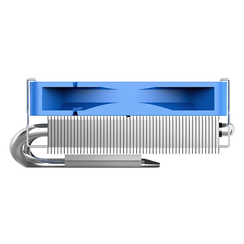 HP400S Low Profile Down-Blow CPU Cooler, 4 Heat Pipe Air Cooling Fan for HTPC Server Desktop PC