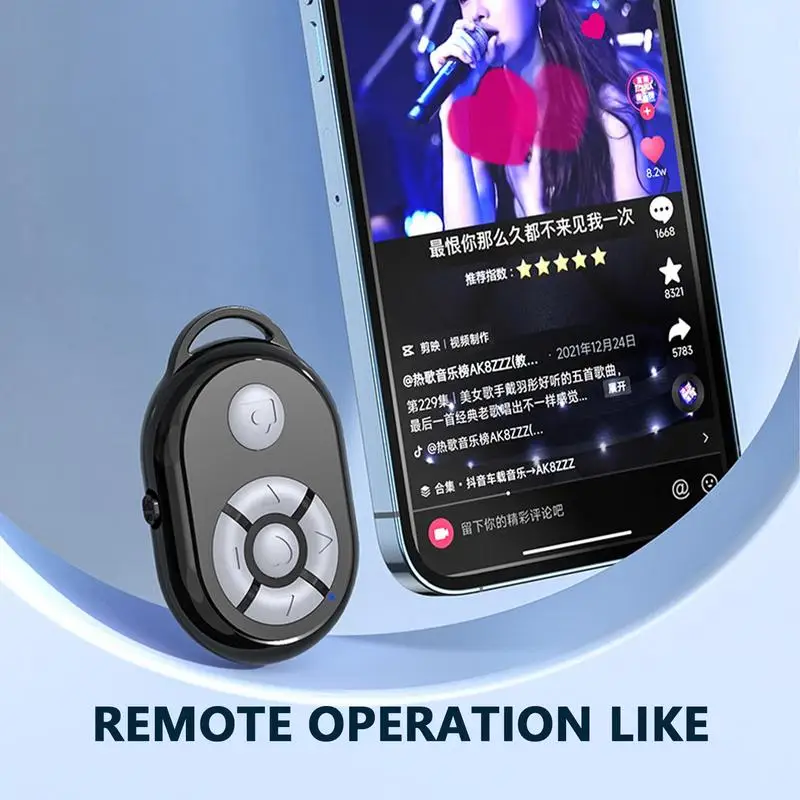 Blutooth Remote for Smartphone Universal Mobile Phone Universal Remote Control Selfie Stick Blutooth Camera Controller