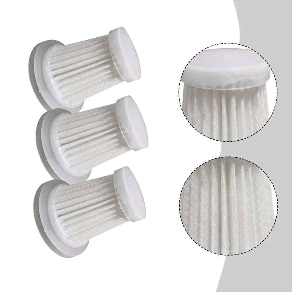 3 Pcs Filters For  Auloea V06 Sweeping Robot Vacuum Cleaner Dust Collector Set Spare Parts Reusable Home Appliance Replacement