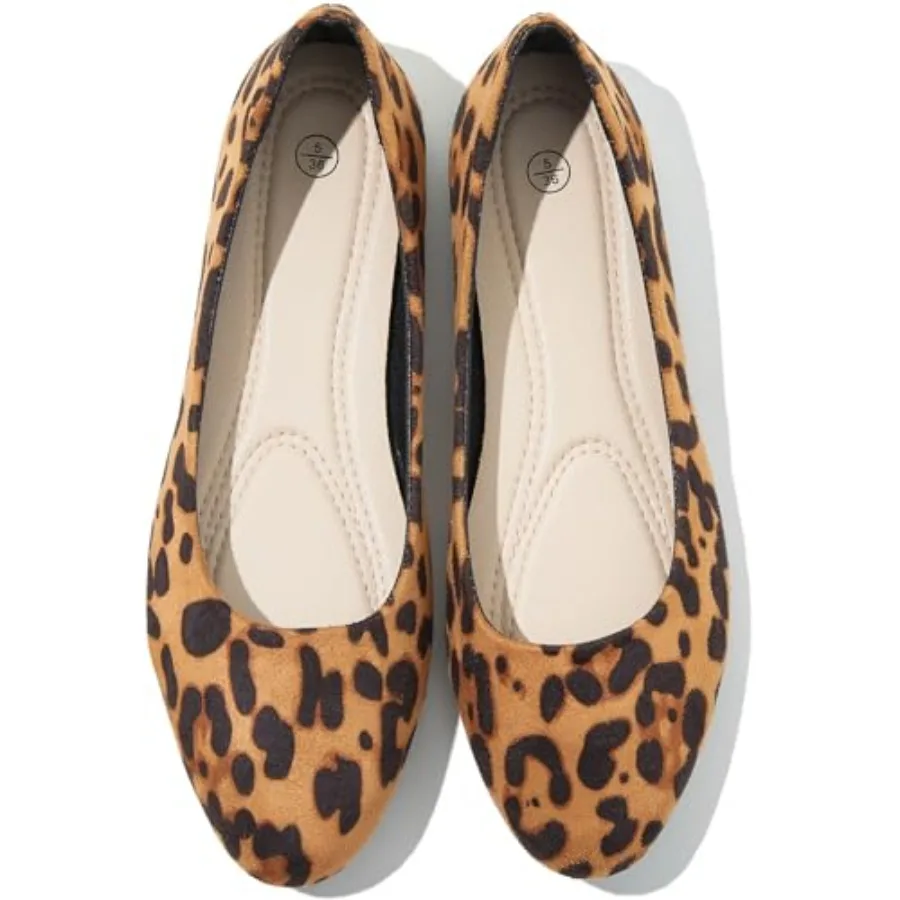 

Женские балетки Shupua с круглым носком, элегантные туфли без каблука, удобные женские туфли для работы, балетки-балерины