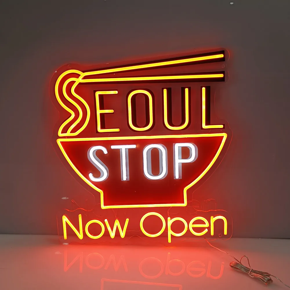 

LED Custom Neon Sign Light Personalized Name for Home Decor Wedding Business Logo Neon Light Customizable Artwork