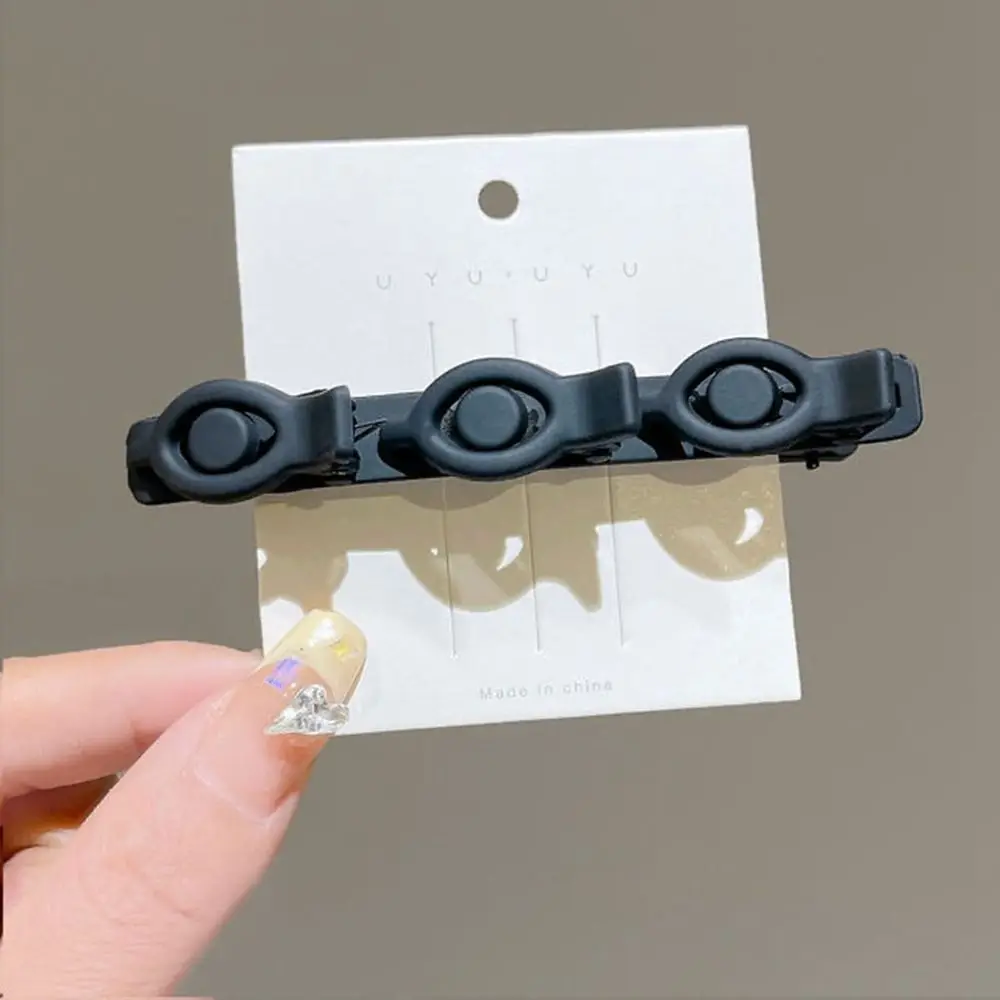 

Sweet Side Barrettes Braided Hair Clip Plastic Korean Style Duckbill Clip Hairpin Headwear Bangs Clip Daily