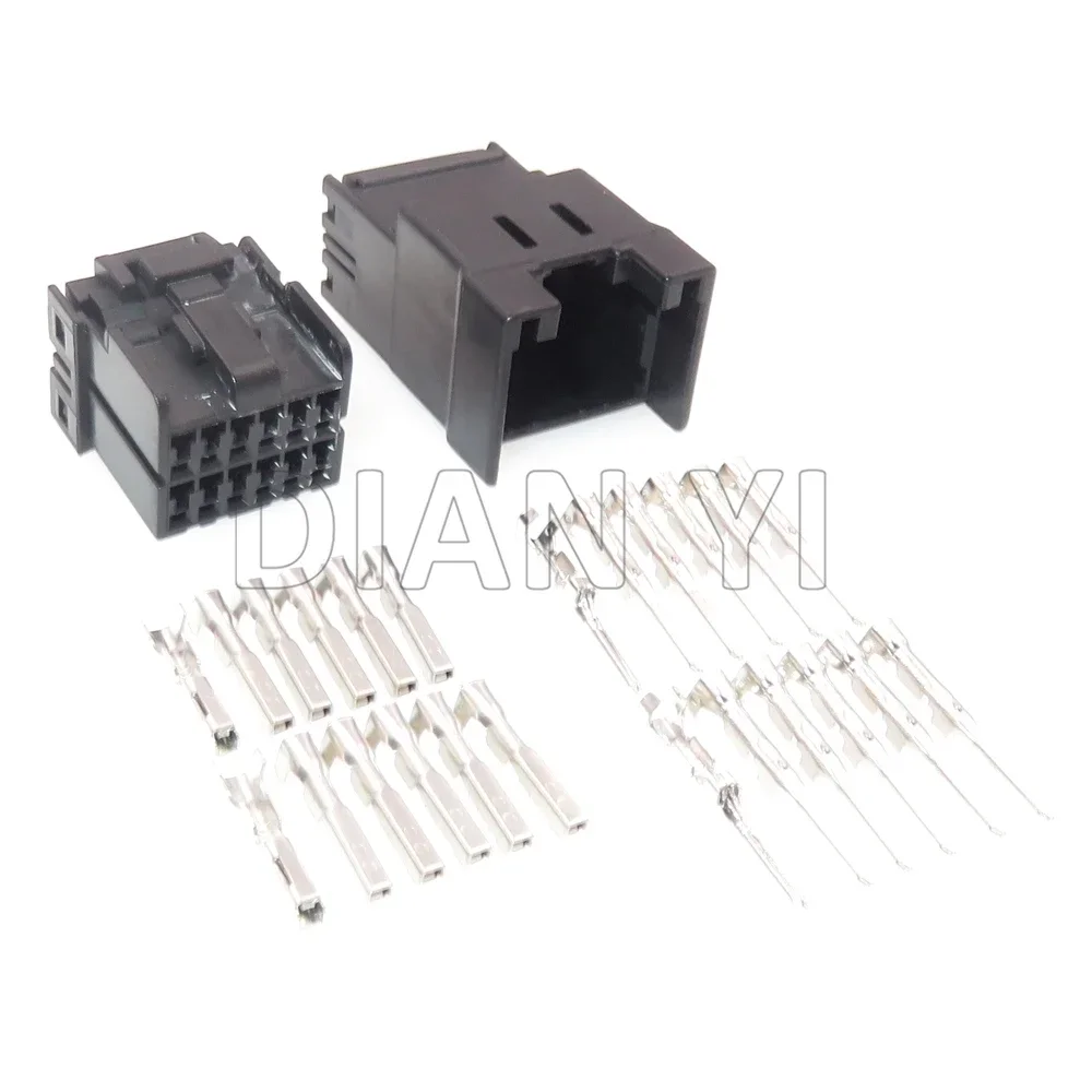 1 Set 12 Way Auto Wiring Terminal Sockets 174058-2 AC Assembly Car Unsealed Connector 174045-2